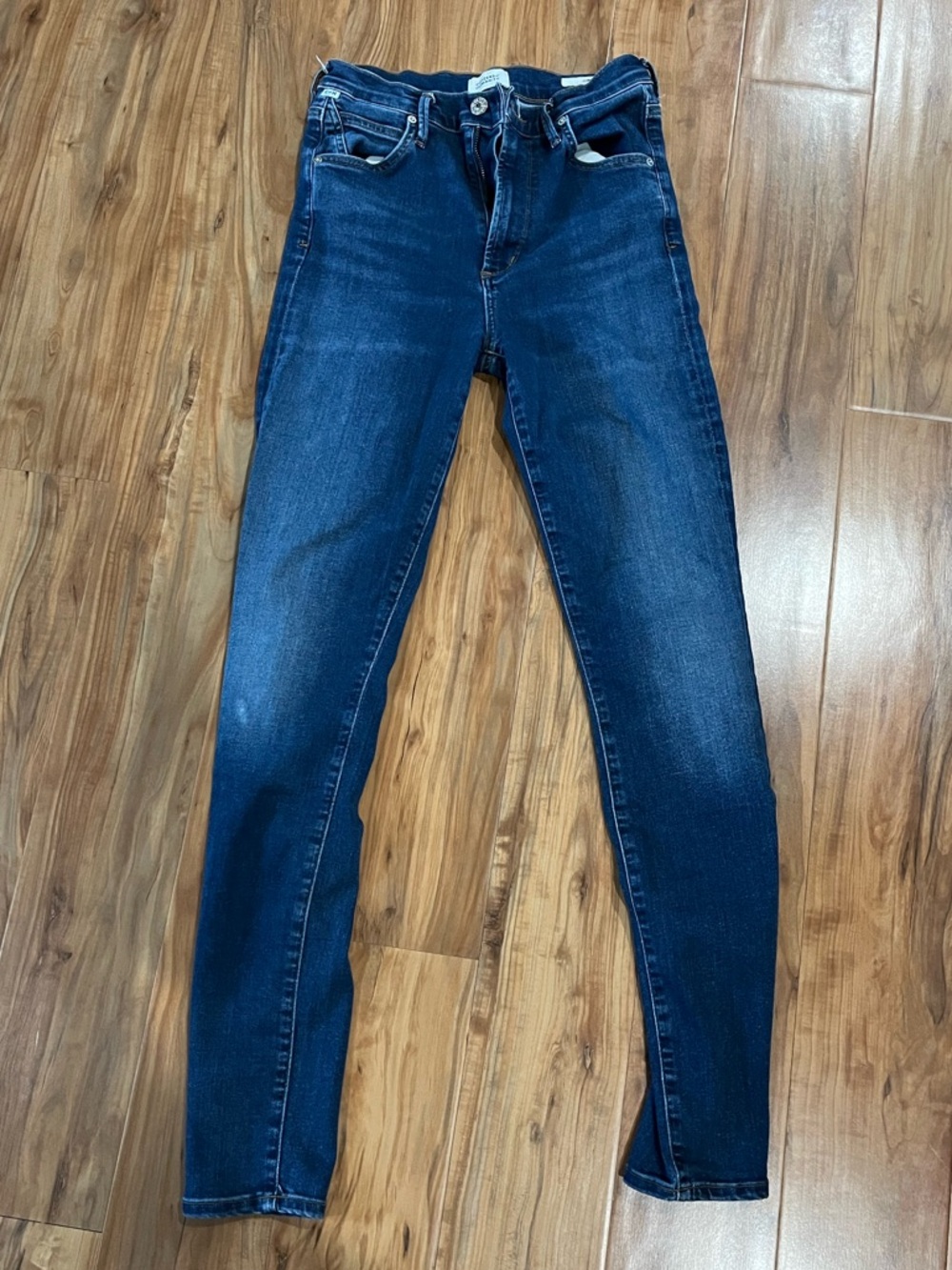 Citizens Of Humanity Deep Indigo Chrissy Skinny Jeans